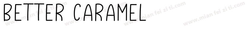Better Caramel字体转换